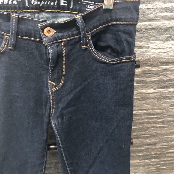 Levi’s Capital W Super Skinny Dark Wash Jeans - Picture 4 of 9